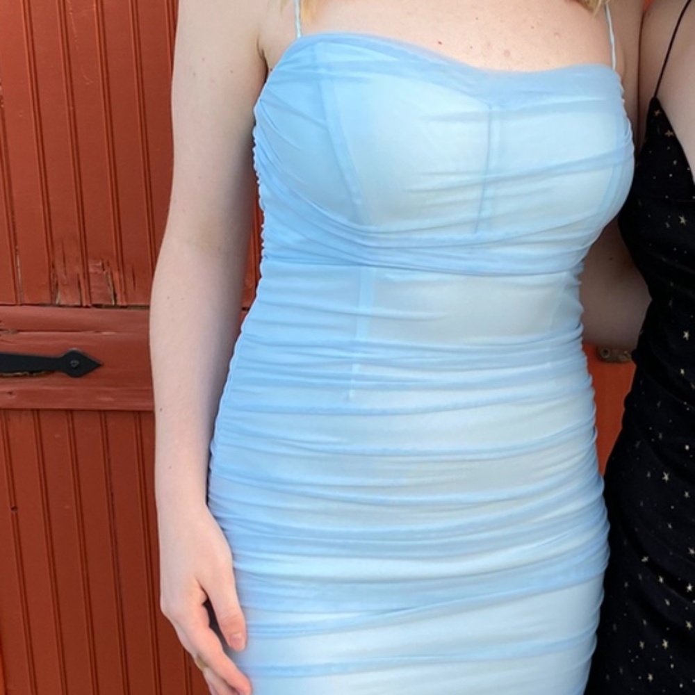 Princess Polly Blue Mini Dress